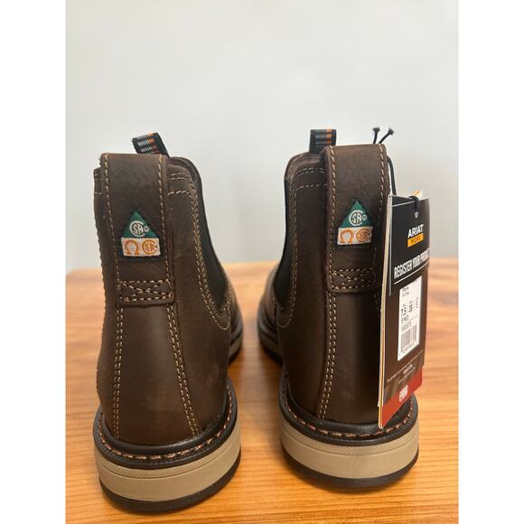 Ariat Women’s Riveter Chelsea CSA H2O Comp Toe Work Boots – Size 7.5 -NWT - Picture 4 of 8